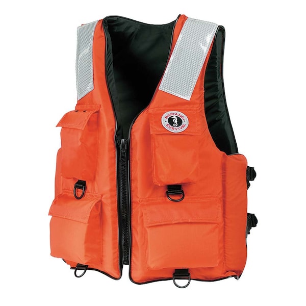 Mustang Survival Mustang 4-Pocket Flotation Vest - Orange - XXXL - 7XL MV3128T2-2-7XL-216 - main